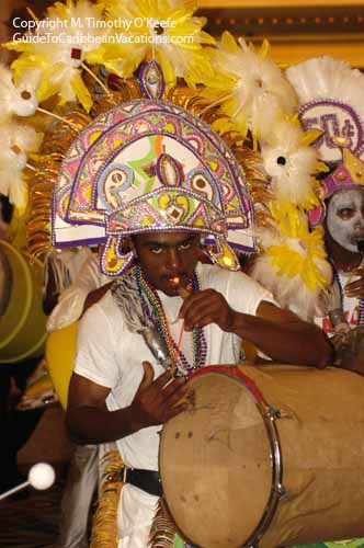 Bahamas Junkanoo Festival Parade Music 6 copyright M. Timothy O'Keefe - www.GuideToCaribbeanVacations.com