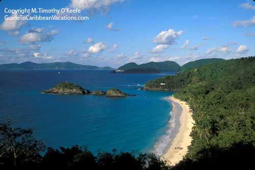 Trunk Bay St. John USVI Copyright M. Timothy O'Keefe www.GuideToCaribbeanVacations.com