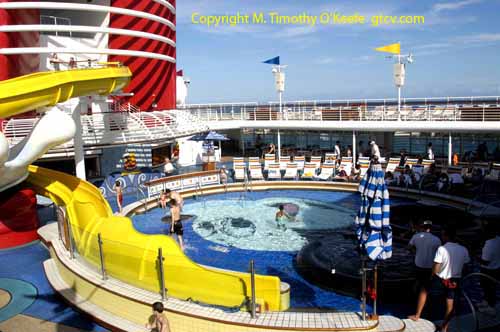 Disney Cruise Lines Disney Wonder Children's Pool  M. Timothy O'Keefe www.GuideToCaribbeanVacations.com