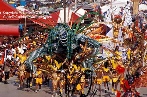 Trinidad Carnival Photos22- Parade of Bands copyright M. Timothy O'Keefe - Guide To Caribbean Vacations