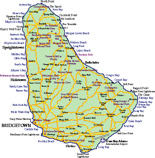 Barnados Map