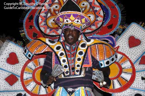 Bahamas Junkanoo Festival Costume Parade 5 copyright M. Timothy O'Keefe - www.GuideToCaribbeanVacations.com