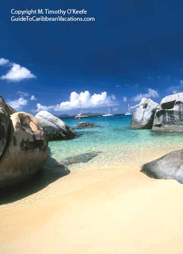 The Baths, Virgin Gorda BVI copyright M. Timothy O'Keefe   www.GuideToCaribbeanVacations.com