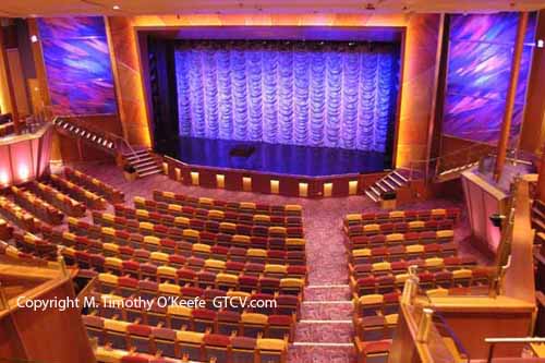 Brilliance of the Seas Cruise Ship Entertainment Theater Photos © M. Timothy O'Keefe www.GuideToCaribbeanVacations.com