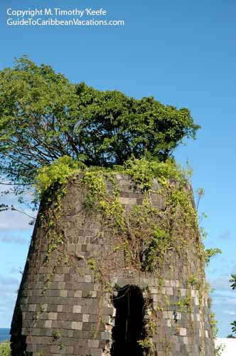  St. Kitts - Old Windmill Tower - copyright M. Timothy O'Keefe - Guide To Caribbean Vacations